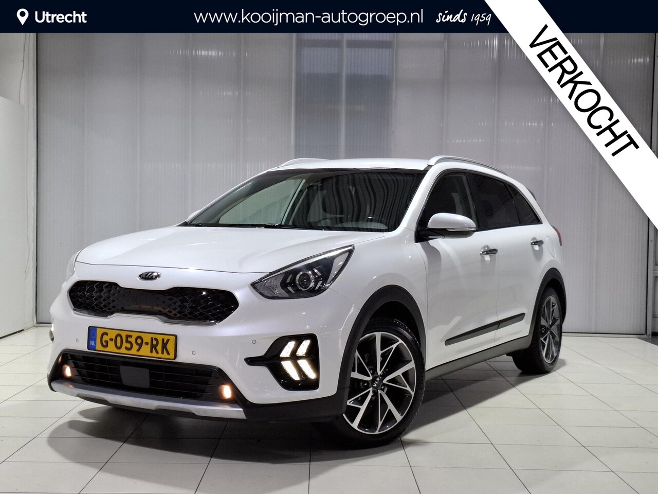 Kia Niro - 1.6 GDi Hybrid DynamicPlusLine Stoel en Stuur verwarming, Apple Carplay/Android Auto, Navi - AutoWereld.nl
