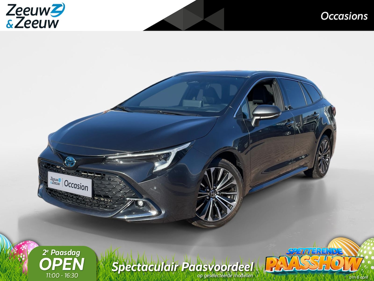 Toyota Corolla Touring Sports - 1.8 Hybrid First Edition *Automaat*Navi+Camera*Climate Control*Winter Pack*Keyless Entry*C - AutoWereld.nl