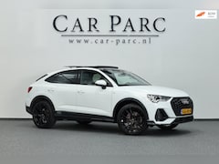Audi Q3 Sportback - 40 TFSI quattro S Edition 190+PK 3x S-LINE/LED/VIRTUAL/PANO/HALF LEDER+S.VERWARMING/20" LM
