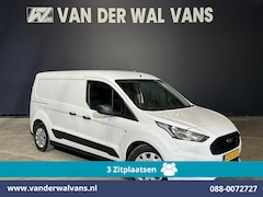 Ford Transit Connect - 1.5 EcoBlue 100pk L2H1 Euro6 Airco | 3-Zits | Camera | Navigatie | Cruisecontrol Verwarmde
