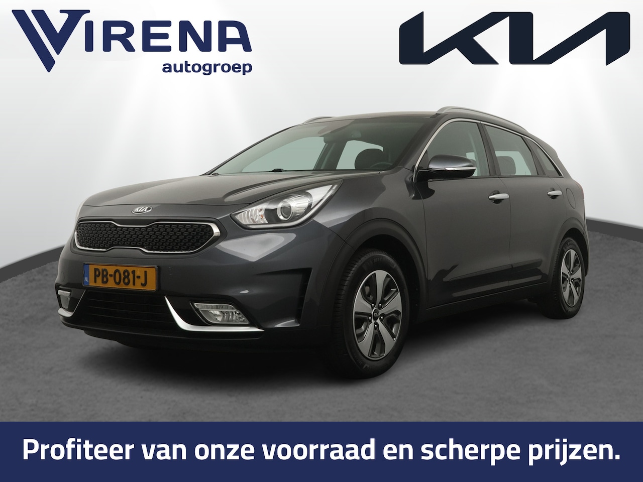 Kia Niro - 1.6 GDi Hybrid First Edition - Navigatie - Achteruitrijcamera - Climate Control - Parkeers - AutoWereld.nl