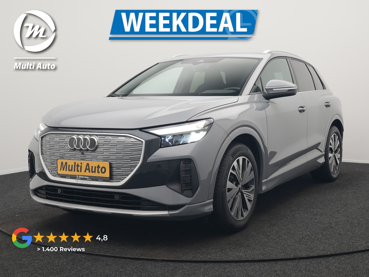 Audi Q4 e-tron - 35 Edition 55 kWh 170pk Dealer O.H. | Sportstoelen Verwarmd | Navigatie Full Map | Virtual - AutoWereld.nl