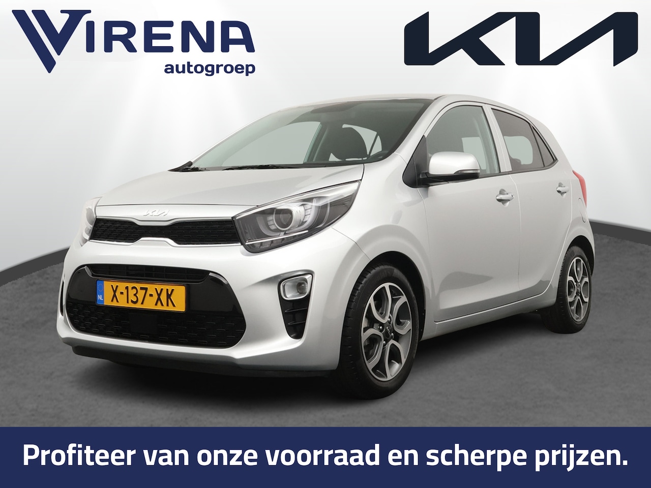 Kia Picanto - 1.0 DPi DynamicPlusLine - Apple Carplay/Android Auto - Cruise Control - Navigatie - Camera - AutoWereld.nl