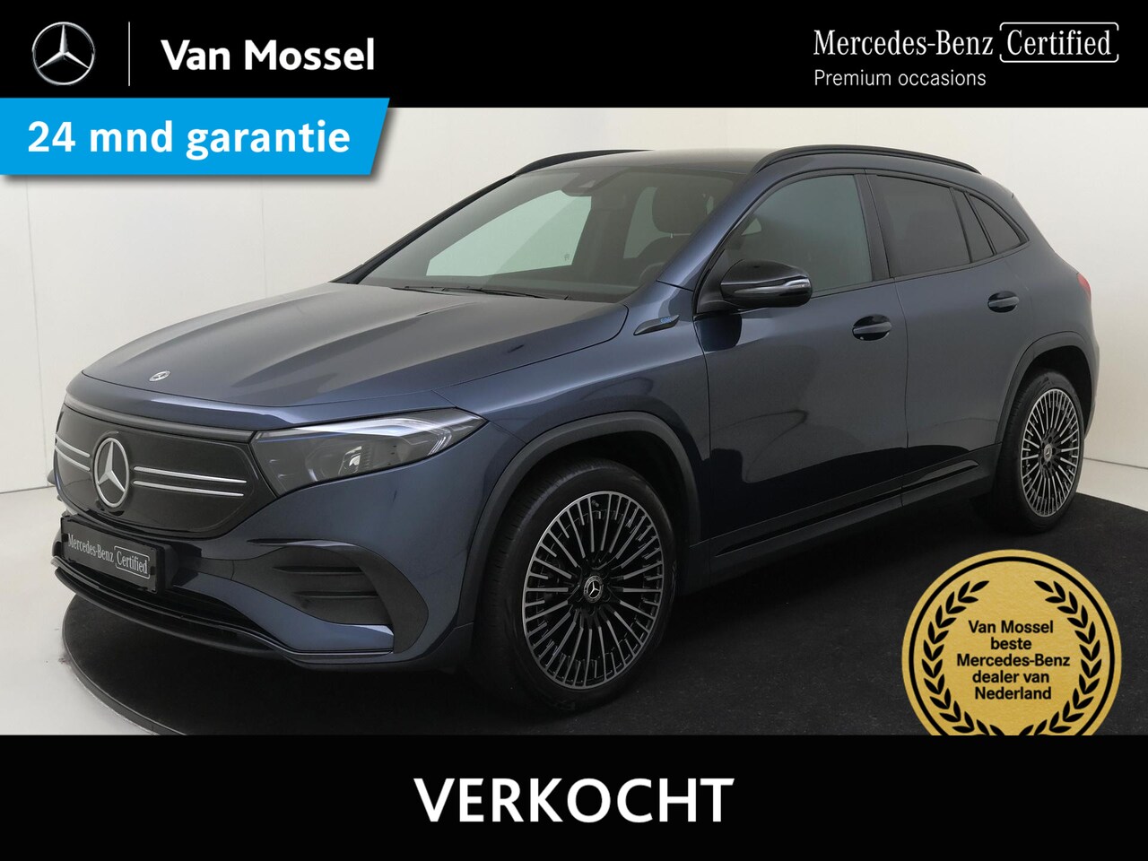 Mercedes-Benz EQA - 250 AMG-Line 67 kWh / Stoelverwarming / Night-Pakket / Achteruitrijcamera / - AutoWereld.nl
