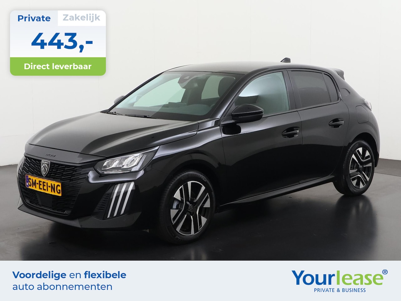 Peugeot 208 - 1.2 Hybrid 110 e-DCS6 Allure | All-in 443,- Private Lease | Direct uit voorraad - AutoWereld.nl