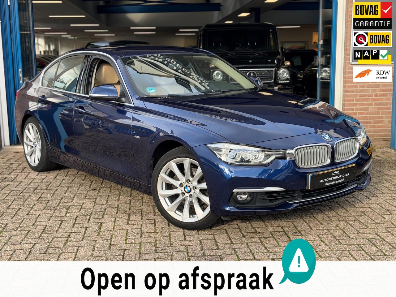 BMW 3-serie - 320i Luxury Edition Individual 2018 NAVI LEDER! - AutoWereld.nl