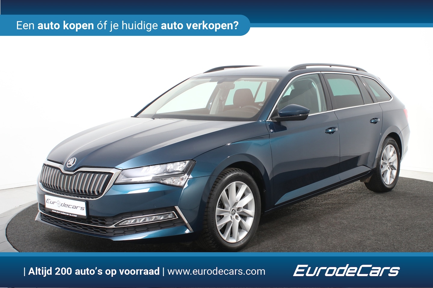Skoda Superb Combi - 1.4 TSI iV *1ste Eigenaar*Navigatie*Stoelverwarming*Camera*Carplay* - AutoWereld.nl