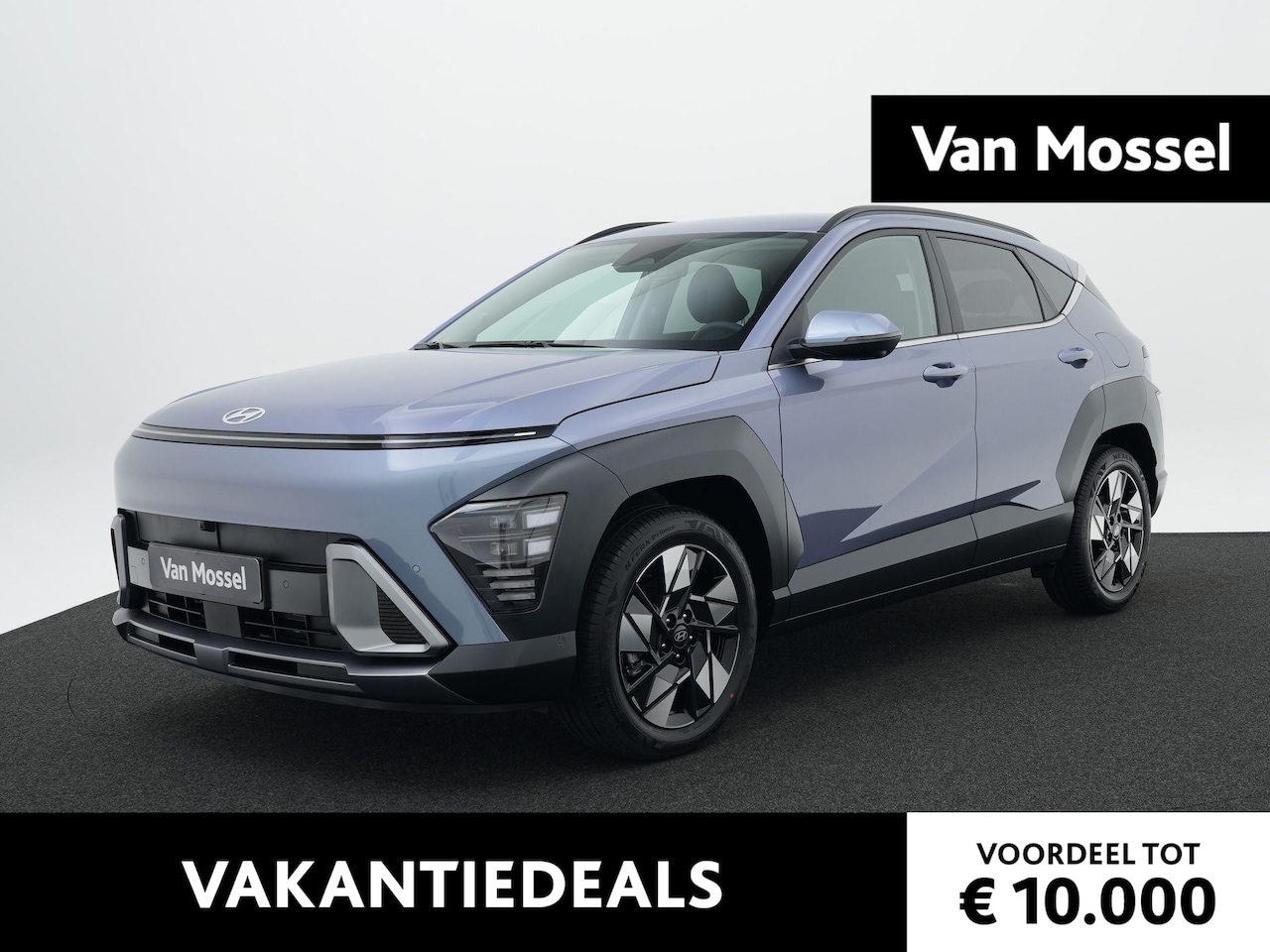 Hyundai Kona - 1.6 GDI HEV Premium | Stoelverwarming/Verkoeling | Stuurverwarming | 360 Camera | Adaptiev - AutoWereld.nl