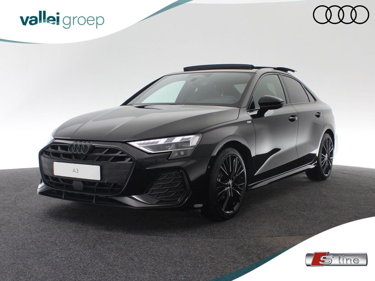 Audi A3 Limousine - 30 TFSI S edition | S-Line | Glazen Panoramadak | Lichtpakket Pro ambient Light | Warmtewe - AutoWereld.nl
