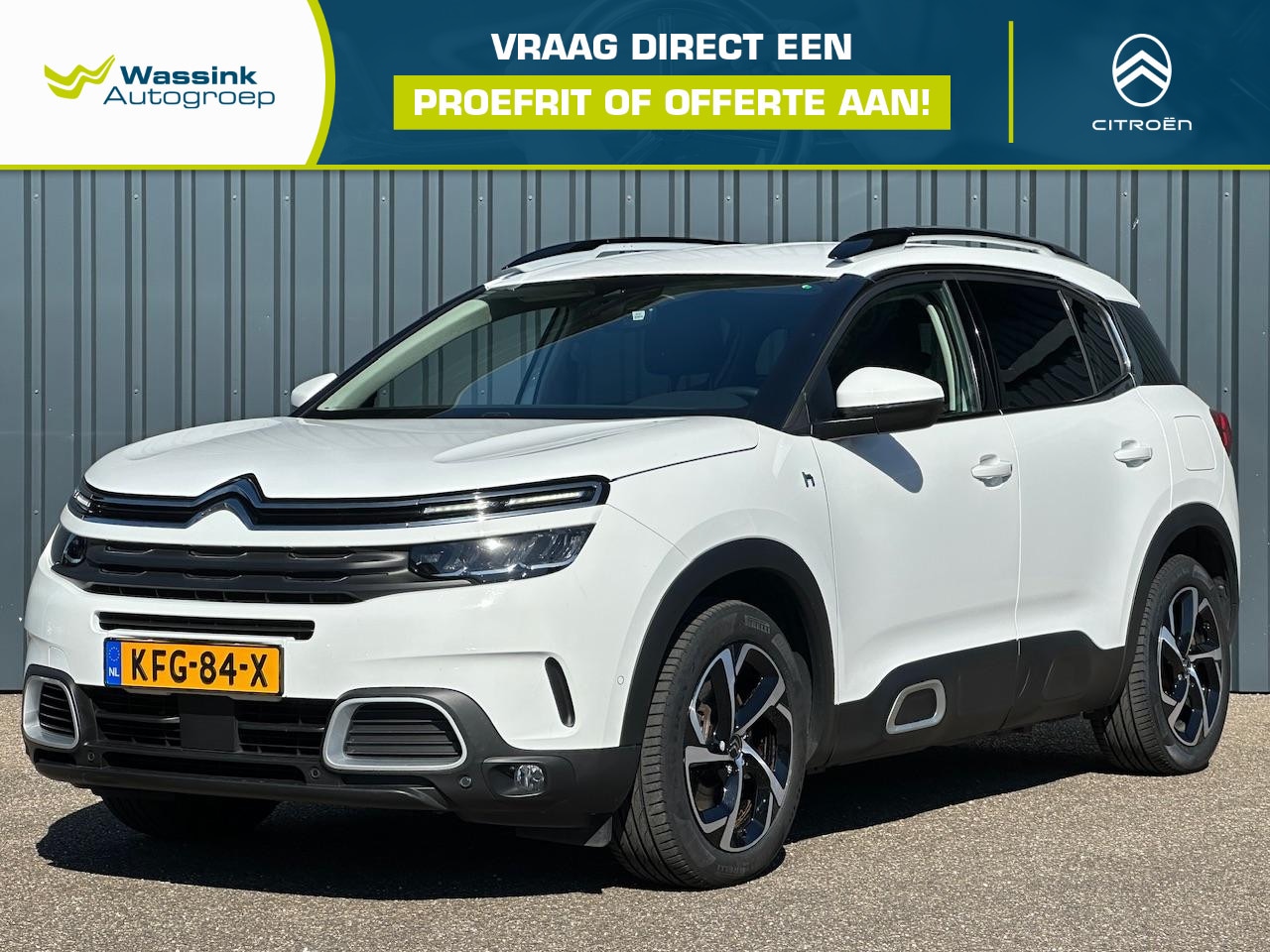 Citroën C5 Aircross - 1.6 Plug-in Hybrid 225 Feel Adaptieve Cruise | Stoelverwarming | Camera | Navigatie | PDC - AutoWereld.nl