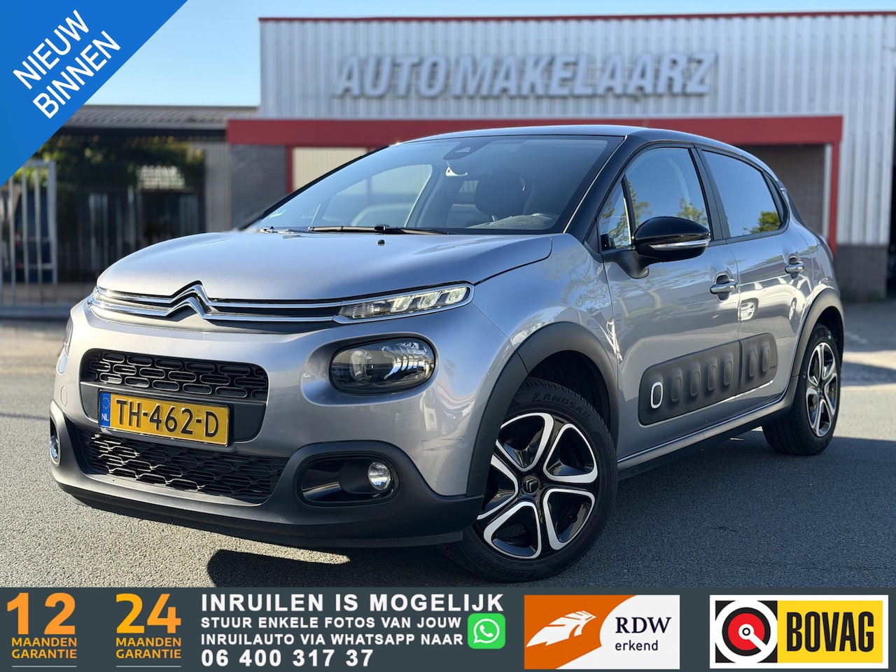 Citroën C3 - 1.2 PureTech S&S Feel Edition NAVI CARPLAY PDC - AutoWereld.nl