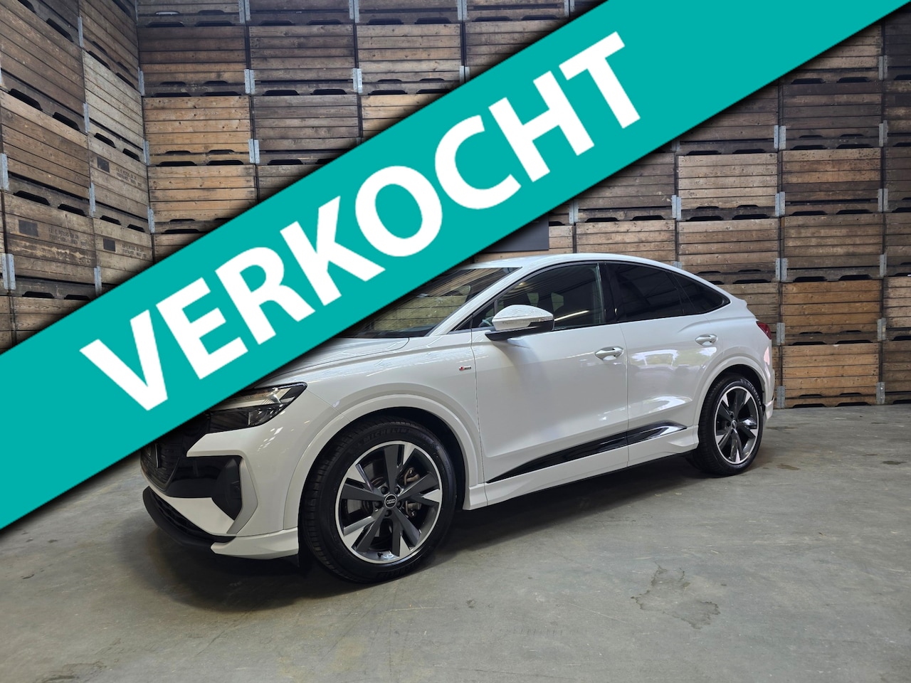 Audi Q4 Sportback e-tron - 50 Quattro S edition 77 kWh S-Line Head up LED Winterpakket 20''LM - AutoWereld.nl