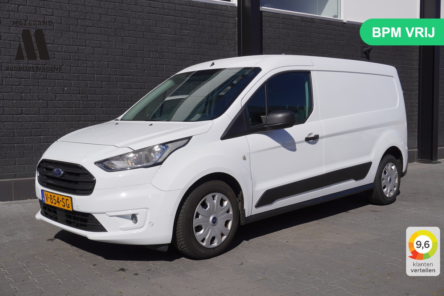 Ford Transit Connect - 1.5 EcoBlue 100PK L2 EURO 6 - Airco - Navi - Cruise - €12.499,- Excl. - AutoWereld.nl