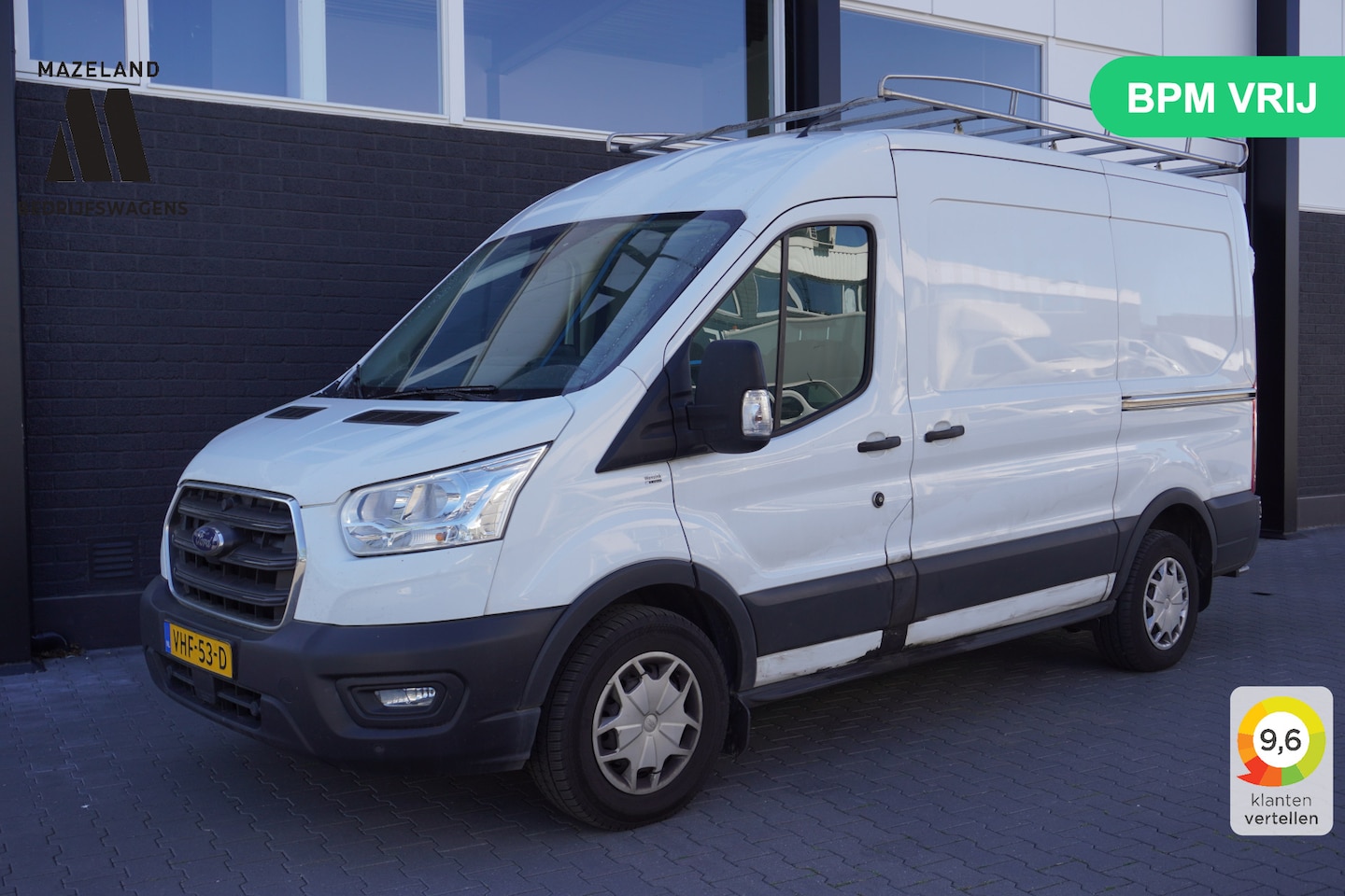 Ford Transit - 2.0 TDCI 130PK Automaat 2x Schuifdeur L2H2 EURO 6 - Airco - Cruise - Camera - €16.950,- Ex - AutoWereld.nl