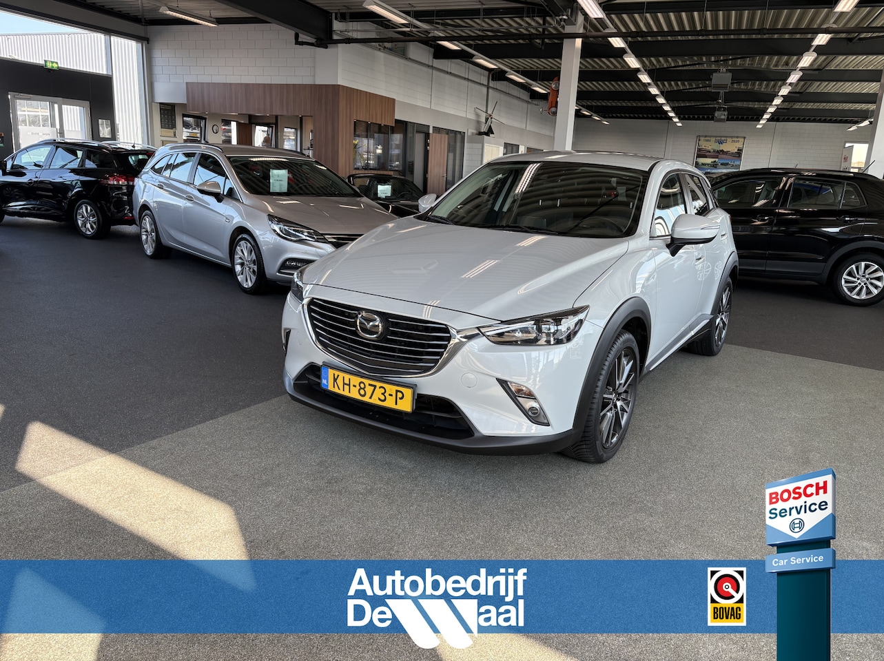 Mazda CX-3 - 2.0 SkyActiv-G 120pk GT-M LEDER/BOSE/KEYLESS/HUD/CAMERA/AFN.TREKHAAK - AutoWereld.nl
