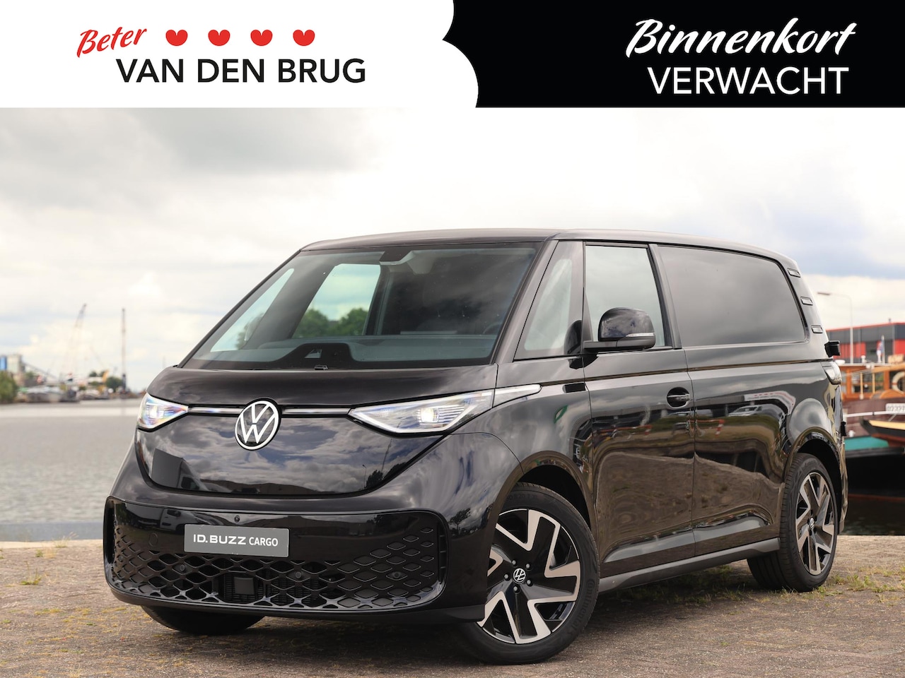 Volkswagen ID. Buzz Cargo - Bulli Limited Edition 210 kW (286 pk) | Juni rijden | Grote accu | LED Matrix | App connec - AutoWereld.nl