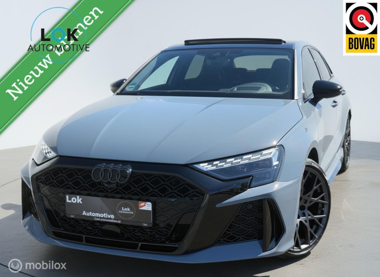 Audi RS3 - 2.5 TFSI RS 3 quattro PANO|HUD|SONOS|SFEER|CARBON| - AutoWereld.nl