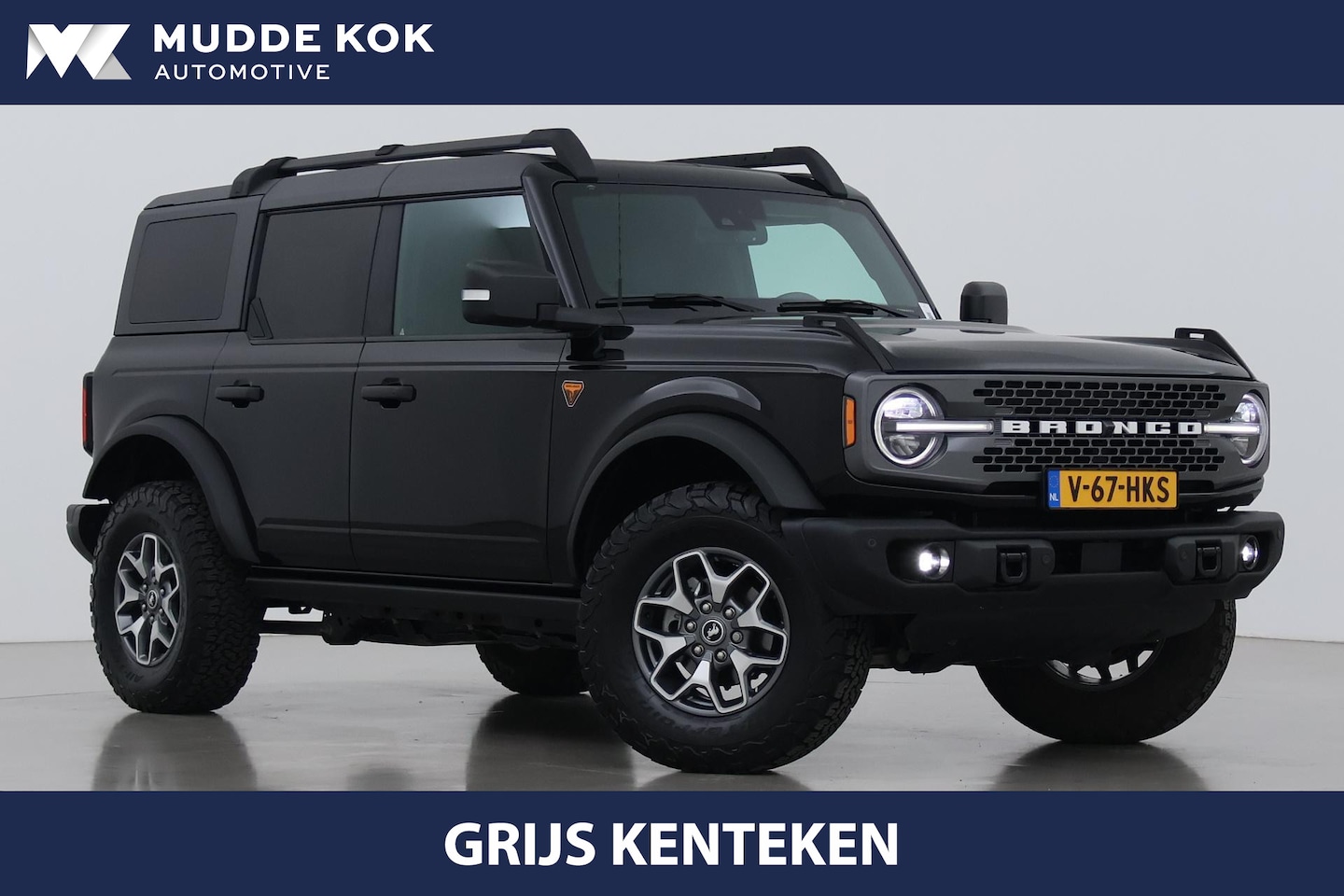 Ford Bronco - 2.7 Outer Banks | GRIJS KENTEKEN | Trekhaak | Bang&Olufsen | Stoel+Stuurverwarming | 360° - AutoWereld.nl