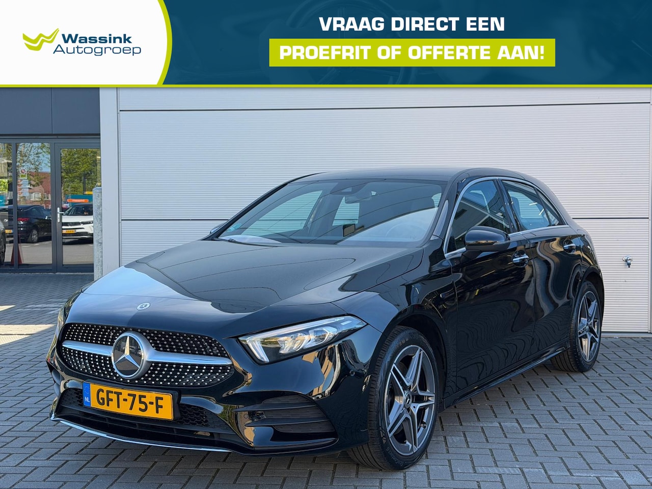 Mercedes-Benz A-klasse - 250 e Business Solution AMG Limited PHEV | Climate control | Navigatie | 18" LM velgen | S - AutoWereld.nl