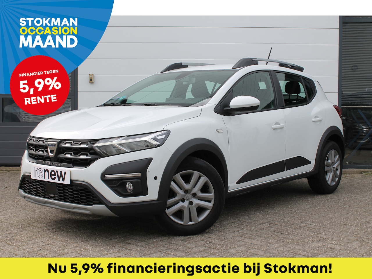 Dacia Sandero Stepway - 1.0 TCe 90 PK Comfort | Camera achter | dode hoek spiegels | Airco | NAVI | - AutoWereld.nl