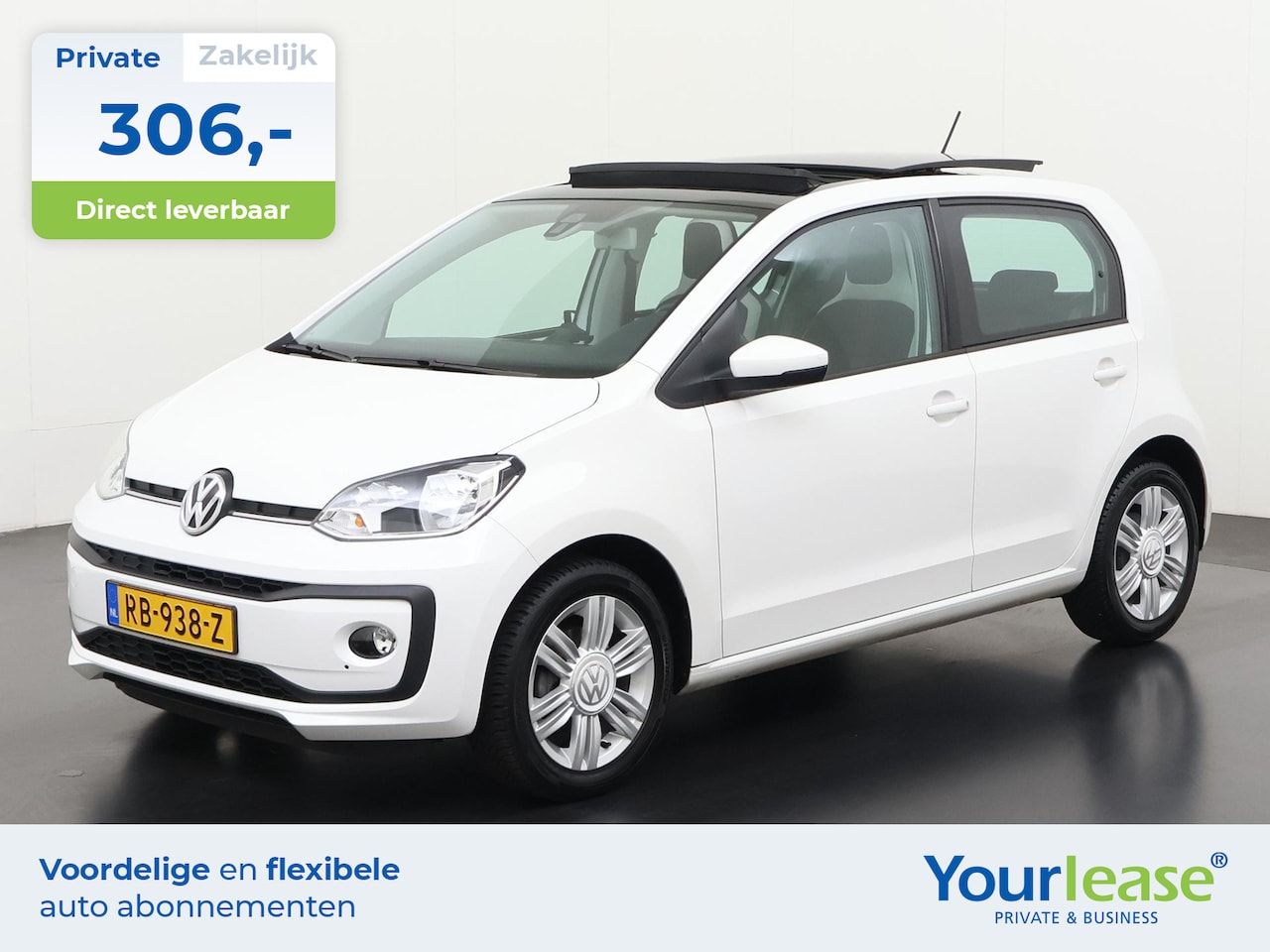 Volkswagen Up! - 1.0 BMT high up! | All-in 306,- Private Lease | Direct uit voorraad - AutoWereld.nl