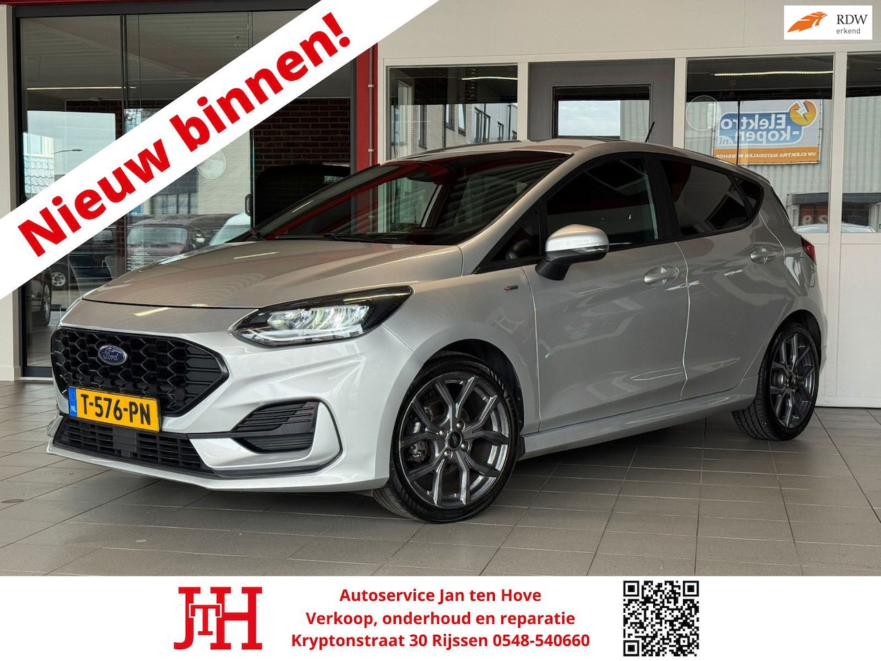 Ford Fiesta - 1.0 EcoBoost Hybrid ST-Line X*eerste eigenaar*App-Connect*Cruise Control* - AutoWereld.nl