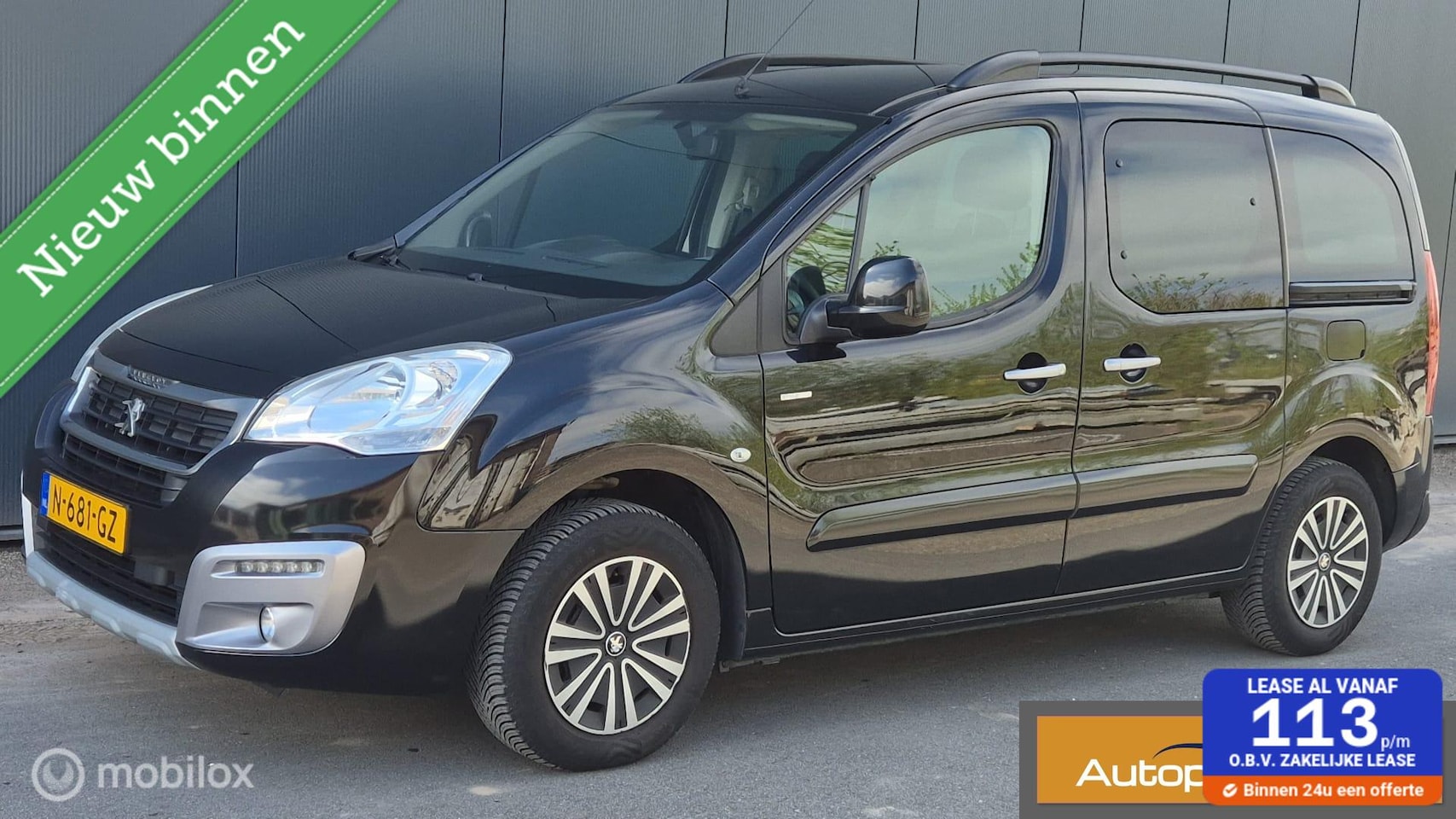 Peugeot Partner Tepee - 1.2 PureTech Active 2x schuifdeuren - AutoWereld.nl