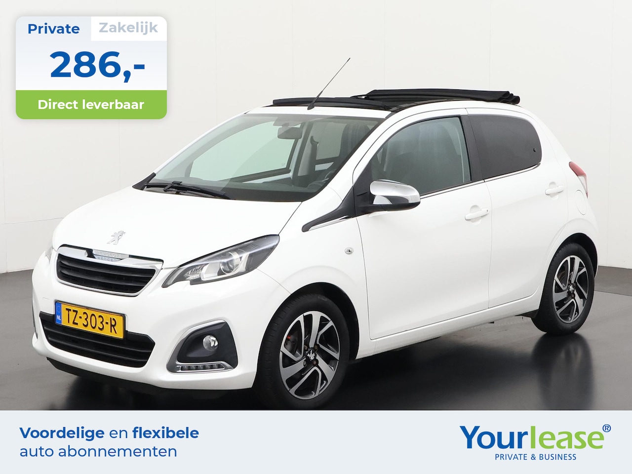 Peugeot 108 - 1.0 e-VTi Allure TOP! | All-in 286,- Private Lease | Direct uit voorraad - AutoWereld.nl