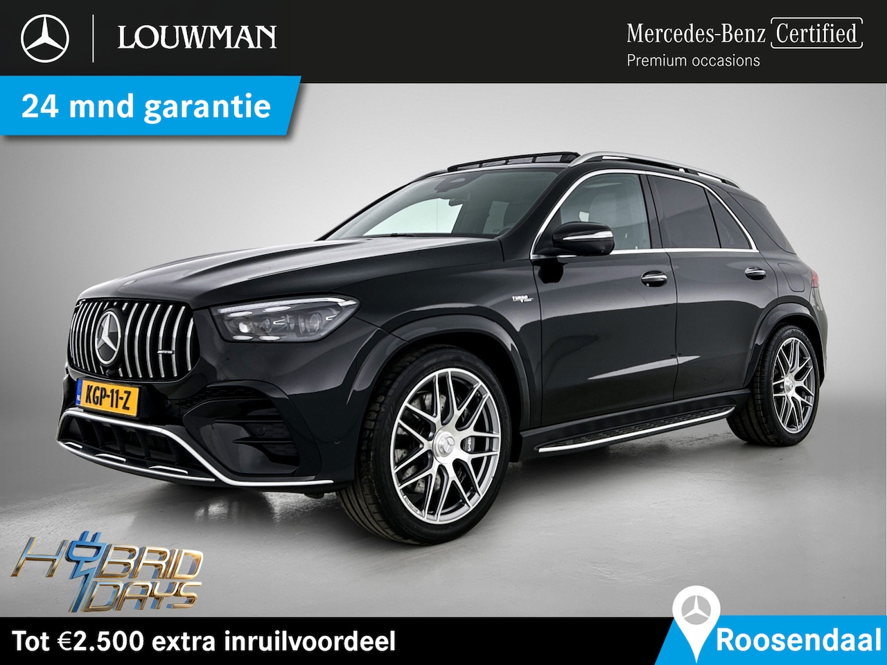 Mercedes-Benz AMG GLE - Mercedes-AMG 53 Hybrid 4MATIC+ Panorama Schuif-Kanteldak | Airmatic | Trekhaak | 22 Inch A - AutoWereld.nl