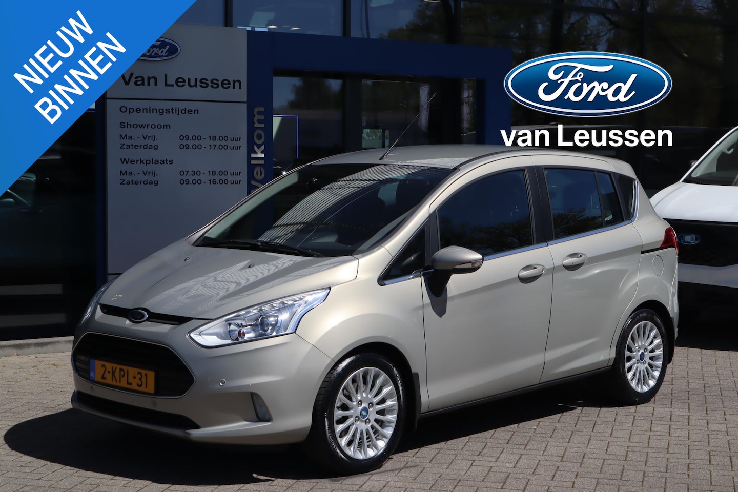 Ford B-Max - 1.6 TITANIUM AUTOMAAT NL-AUTO 1e EIGENAAR TREKHAAK P-SENSOREN CAMERA CLIMA - AutoWereld.nl