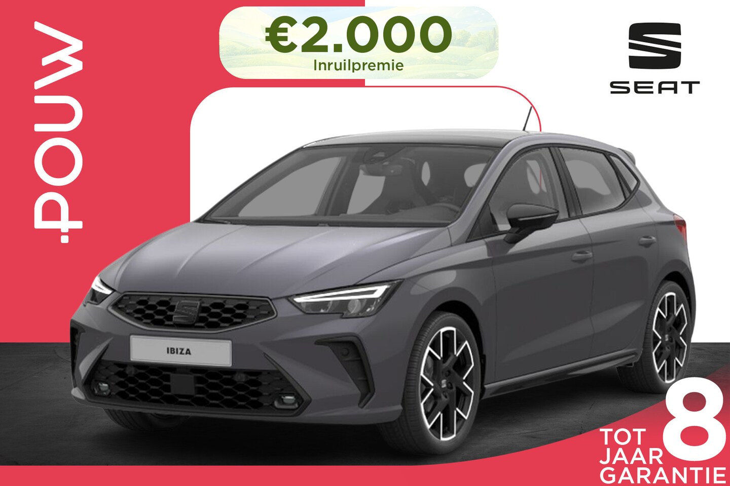 SEAT Ibiza - 1.0 EcoTSI 95pk FR Business Connect | Panoramadak | Achteruitrijcamera - AutoWereld.nl