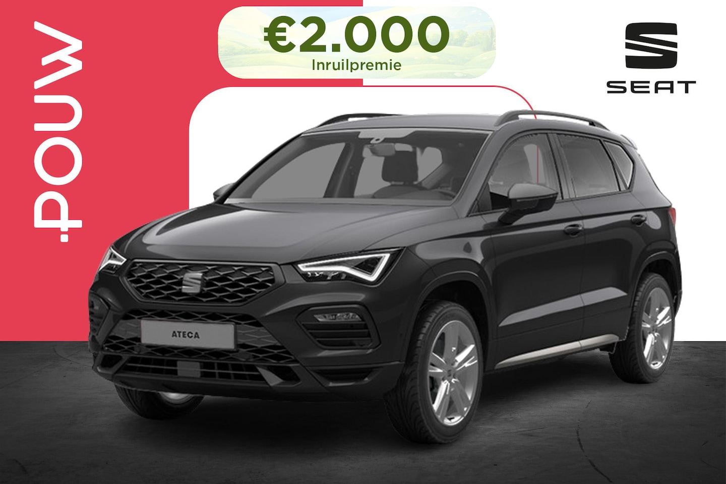SEAT Ateca - 1.5 TSI 150pk DSG FR Business Intense | Safe & Driving Pack XL | Trekhaak Wegklapbaar - AutoWereld.nl