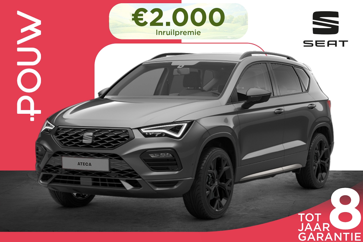 SEAT Ateca - 1.5 TSI 150pk DSG FR Business Intense | Stoel /-Stuurwiel Verwarming - AutoWereld.nl