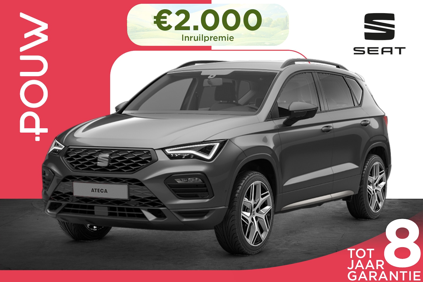 SEAT Ateca - 1.5 TSI 150pk DSG FR Business Intense | Safe & Driving Pack XL | 19 Inch Exclusive - AutoWereld.nl