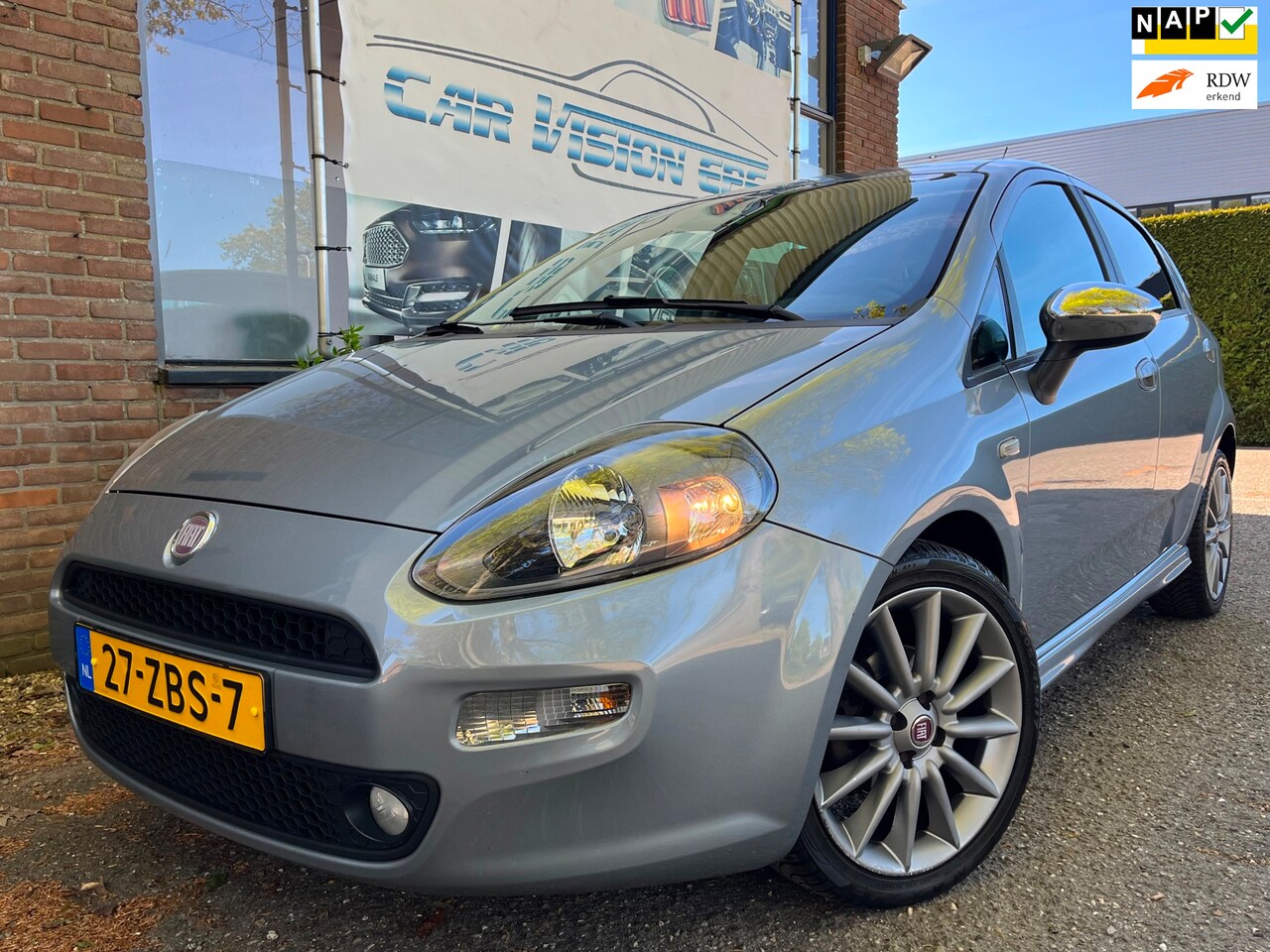 Fiat Punto Evo - 0.9 TwinAir Sport|Clima|Cruise|6-bak|Navi| - AutoWereld.nl