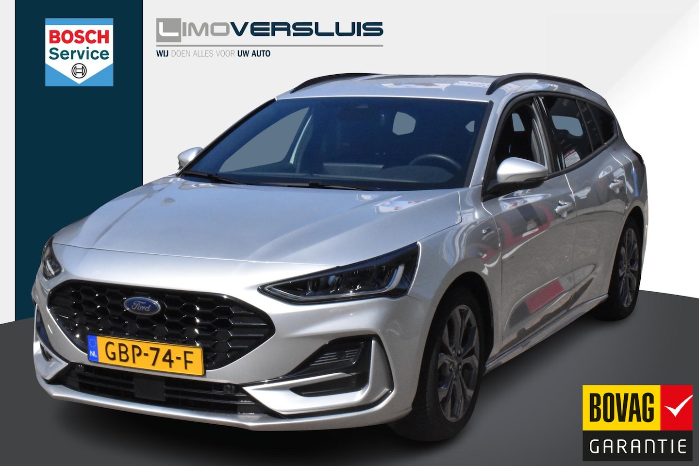 Ford Focus Wagon - 1.0 EcoBoost Hybrid ST Line All-Seasons | Navigate & Carplay | Sensoren | 12 mnd BOVAG gar - AutoWereld.nl