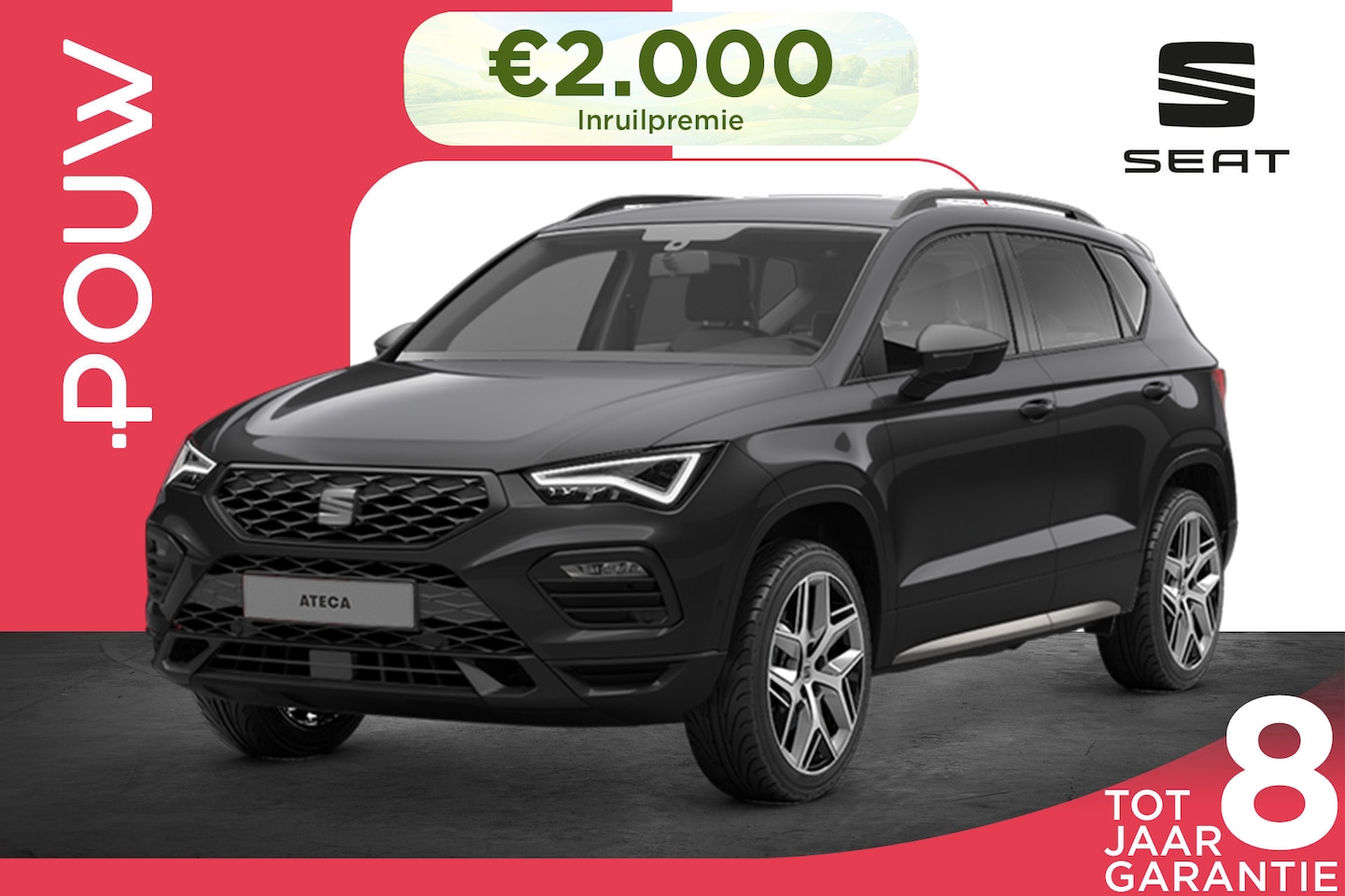 SEAT Ateca - 1.5 TSI 150pk DSG FR Business Intense | Safe & Driving Pack XL | 19 Inch Exclusive - AutoWereld.nl
