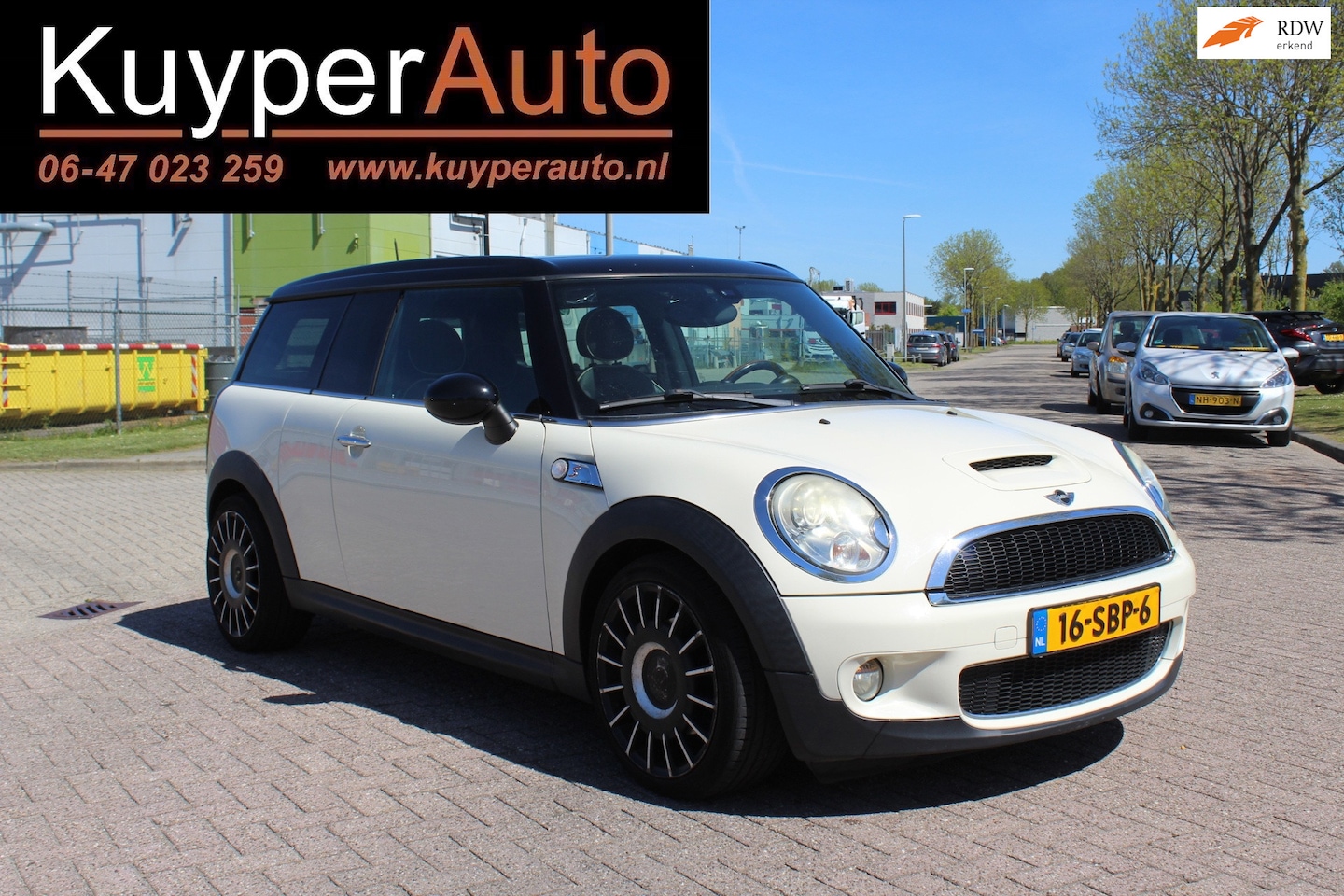 MINI Clubman - Mini 1.6 Cooper S automaat pano leder sensoren airco - AutoWereld.nl