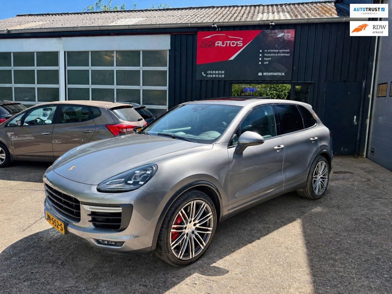 Porsche Cayenne - 4.8 Turbo 2016|Dealer-ondh|NL auto|Pano|Facelift - AutoWereld.nl