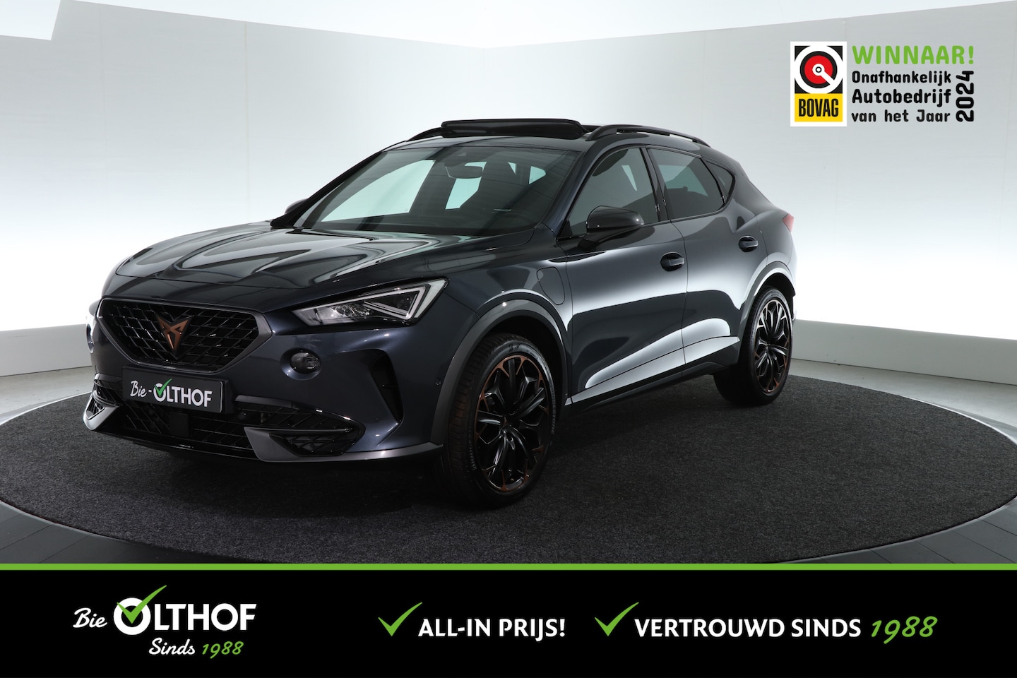 CUPRA Formentor - 1.4 e-Hybrid VZ Copper Edition | 245 PK | SCHUIF-KANTEL | - AutoWereld.nl