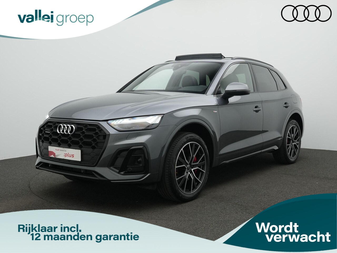 Audi Q5 - 50 TFSI e 299 pk Quattro S-Line | Panoramadak | Leder/alcantara | Matrix LED | Achteruitri - AutoWereld.nl