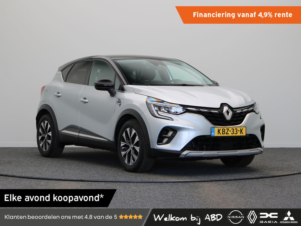 Renault Captur - 1.6 E-Tech Hybrid 145 Techno | Navigatie | Achteruitrijcamera | Parkeersensoren achter | C - AutoWereld.nl