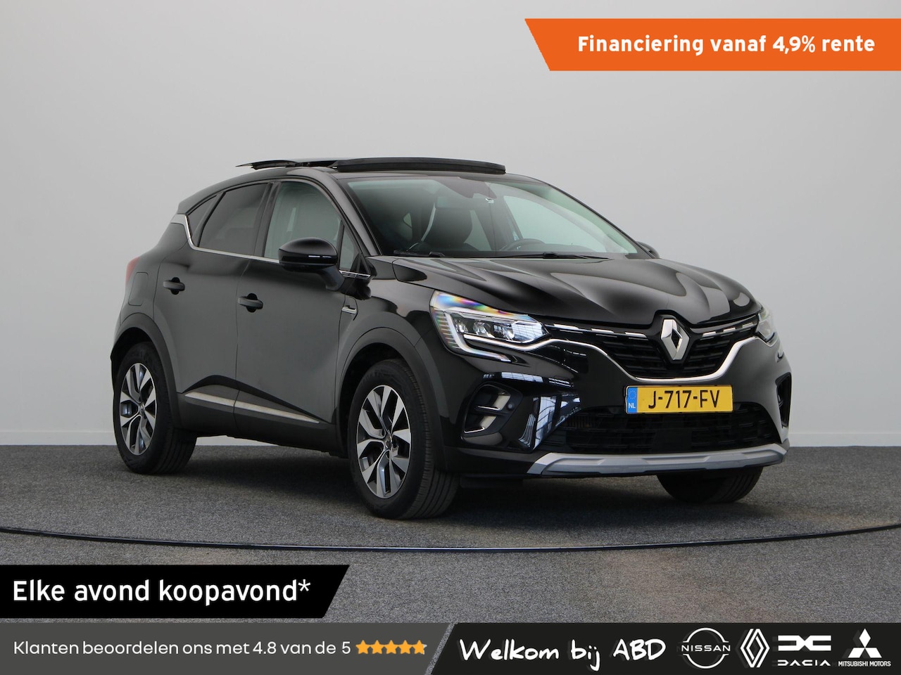 Renault Captur - TCe 100pk Intens | Schuif kantel dak | Bose audio | Navigatie | Parkeer camera | 1e Eigena - AutoWereld.nl