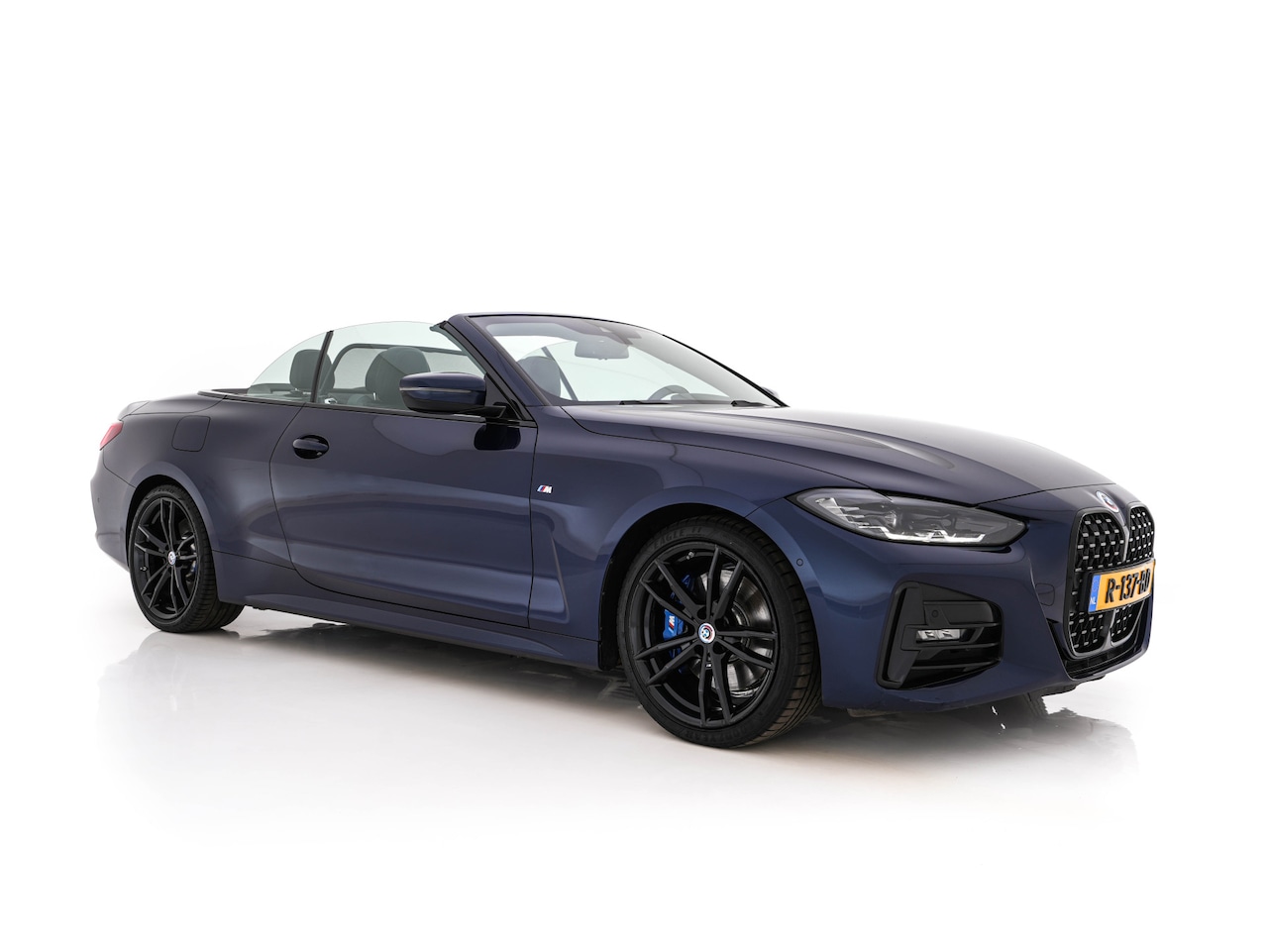 BMW 4-serie Cabrio - 420i High Executive M-Sportpack (INCL.BTW) *LEATHER | FULL-LED | MEMORY-PACK | BLIND-SPOT - AutoWereld.nl