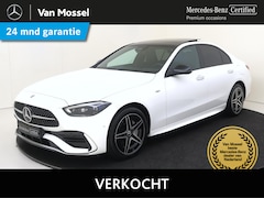 Mercedes-Benz C-klasse - 300 e Business Solution AMG Panoramadak / Keyless / Memory Seats / Burmester / 360 Camera