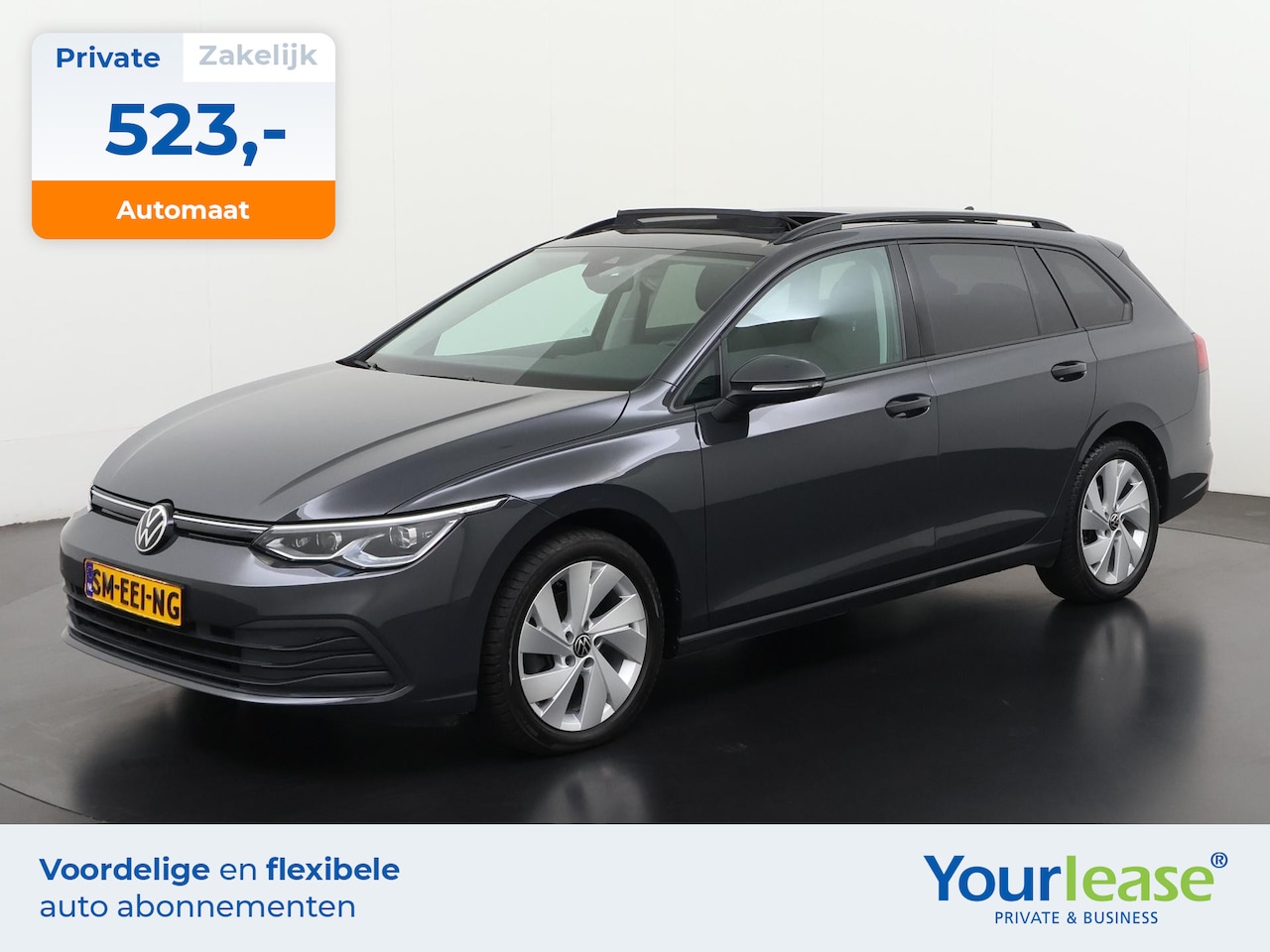 Volkswagen Golf Variant - 1.5 eTSI Life DSG | All-in 523,- Private Lease | Direct uit voorraad - AutoWereld.nl