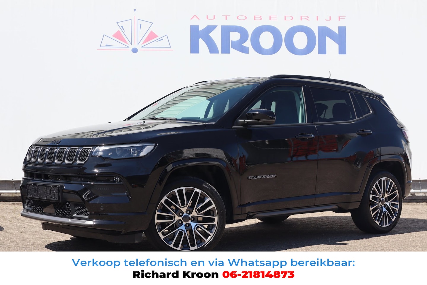 Jeep Compass - 1.5T e-Hybrid Summit|Vol leder|Elektrische steoelen|Carplay| - AutoWereld.nl