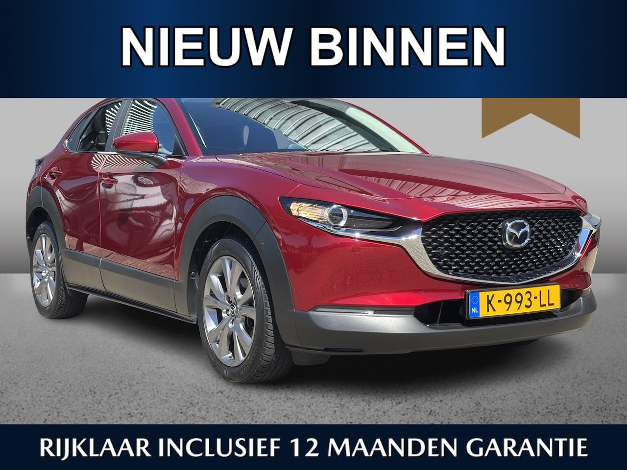 Mazda CX-30 - 2.0 e-SkyActiv-X M Hybrid Comfort /Automaat/Lederen interieur/Bose Audiosysteem/Afneembare - AutoWereld.nl