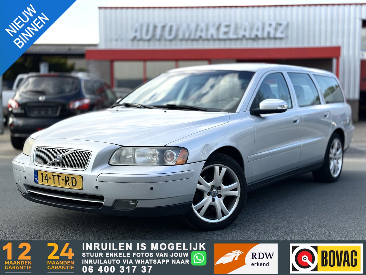 Volvo V70 - 2.4D Edition LEDER TREKHAAK AIRCO - AutoWereld.nl