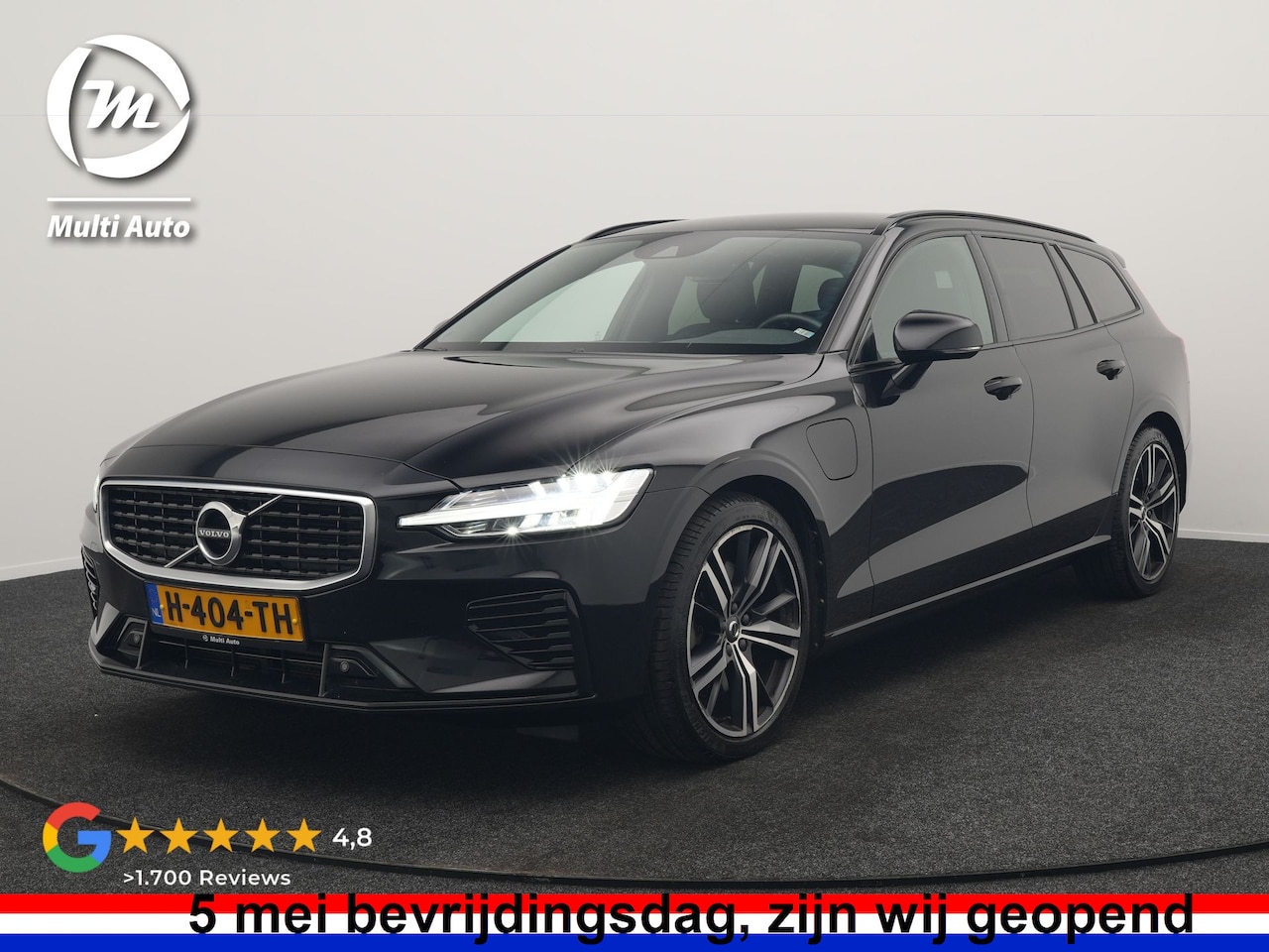 Volvo V60 - T6 Twin Engine AWD R-Design 340pk Dealer O.H. | Adaptive Cruise | Camera | Harman / Kardon - AutoWereld.nl